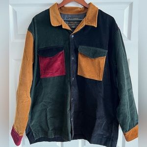 Filson Buck Creek Camp Shirt. Corduroy color block. Limited edition.